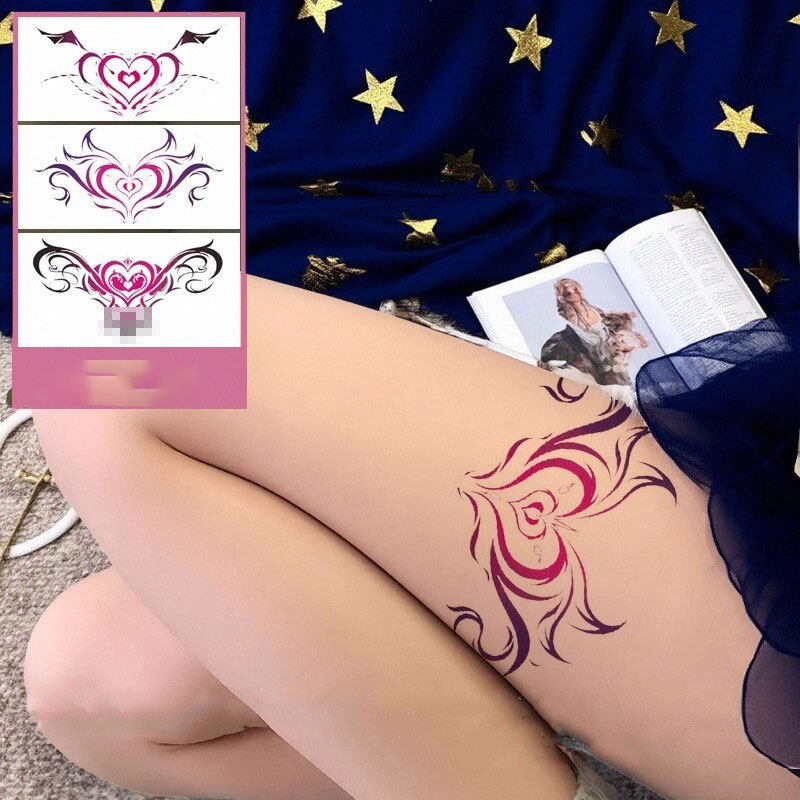 Mandala Tattoos On Thigh 