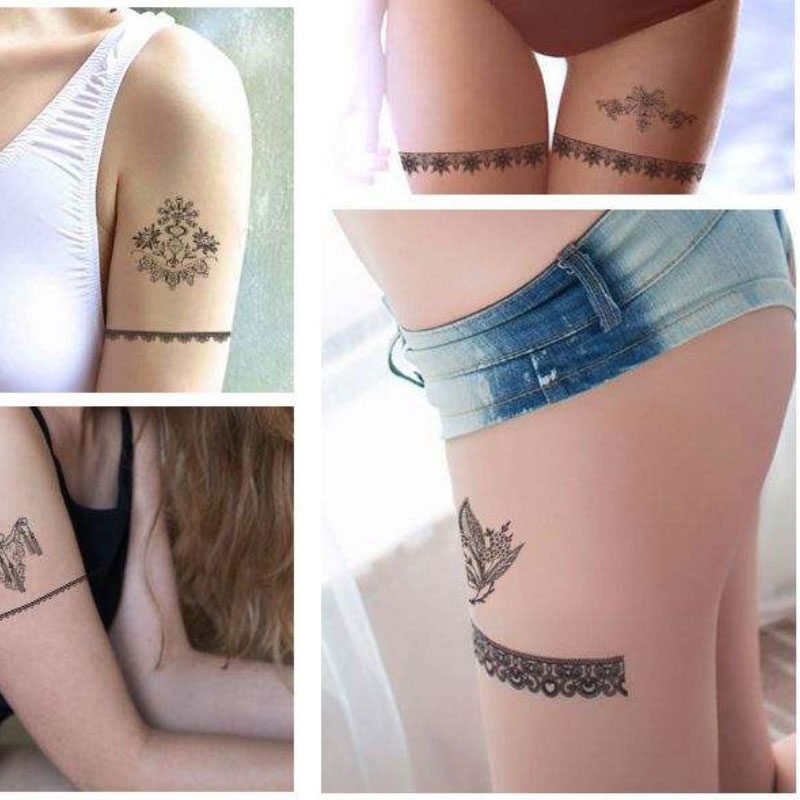 Female Upper Thigh Tattoos