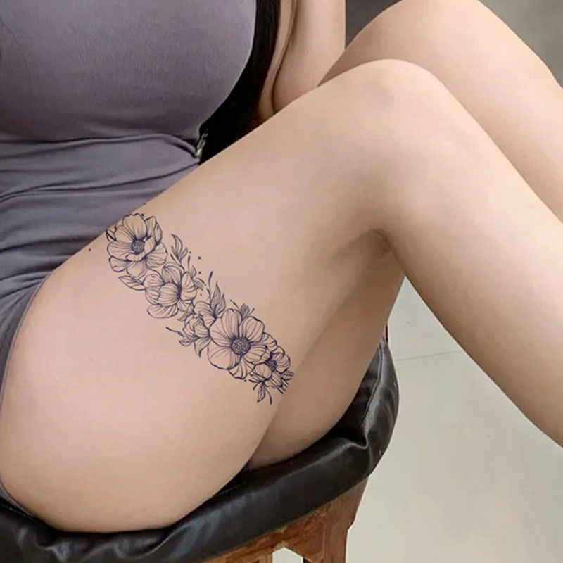 Cool Thigh Tattoos 