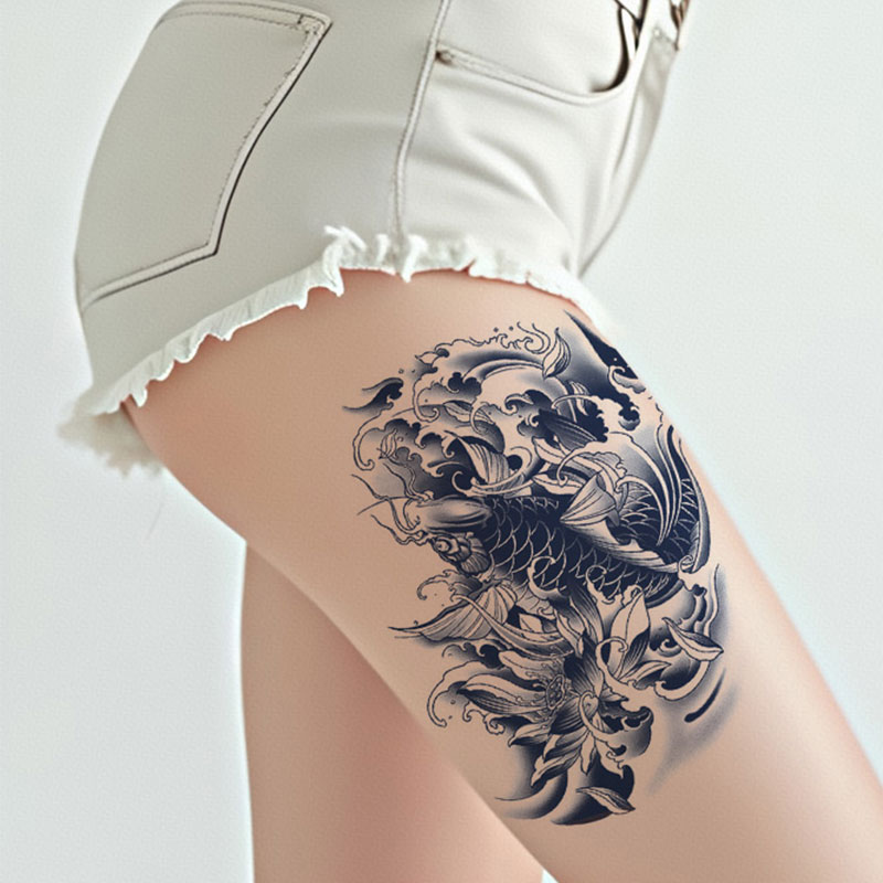 sexy thigh tattoos