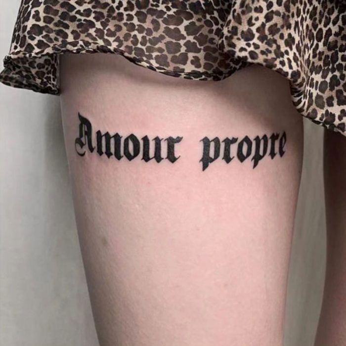 Small Tattoos Thigh