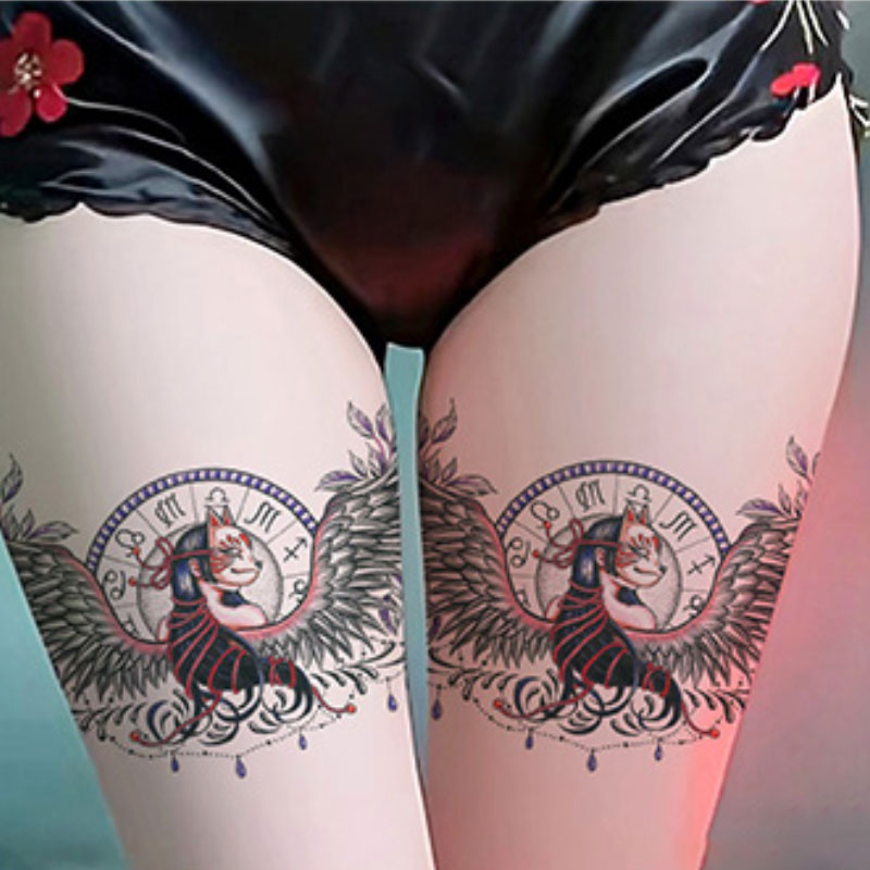 023 thigh sleeve tattoo