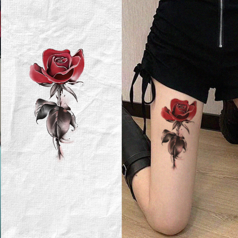 thigh sleeve tattoo​