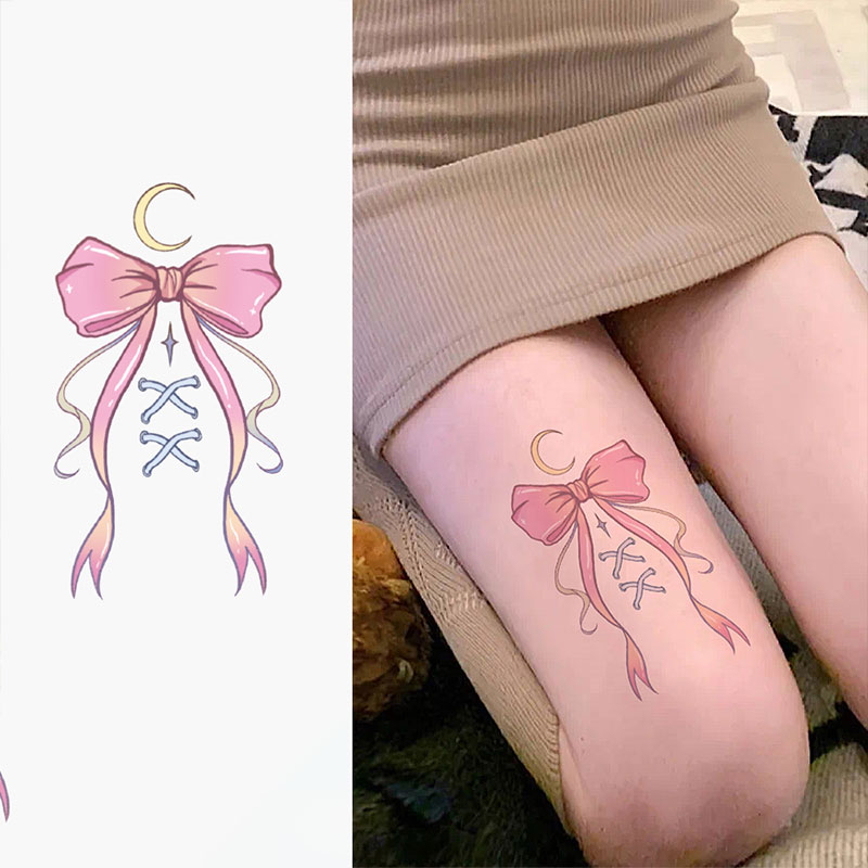 Butterfly Thigh Tattoo