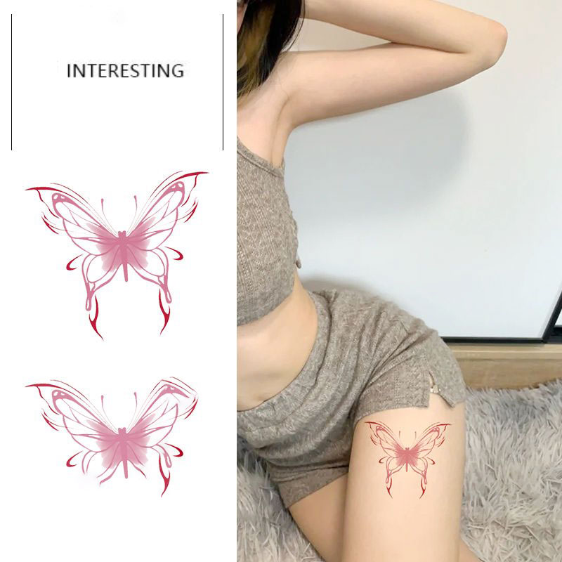 Meaningful Front Thigh Tattoos