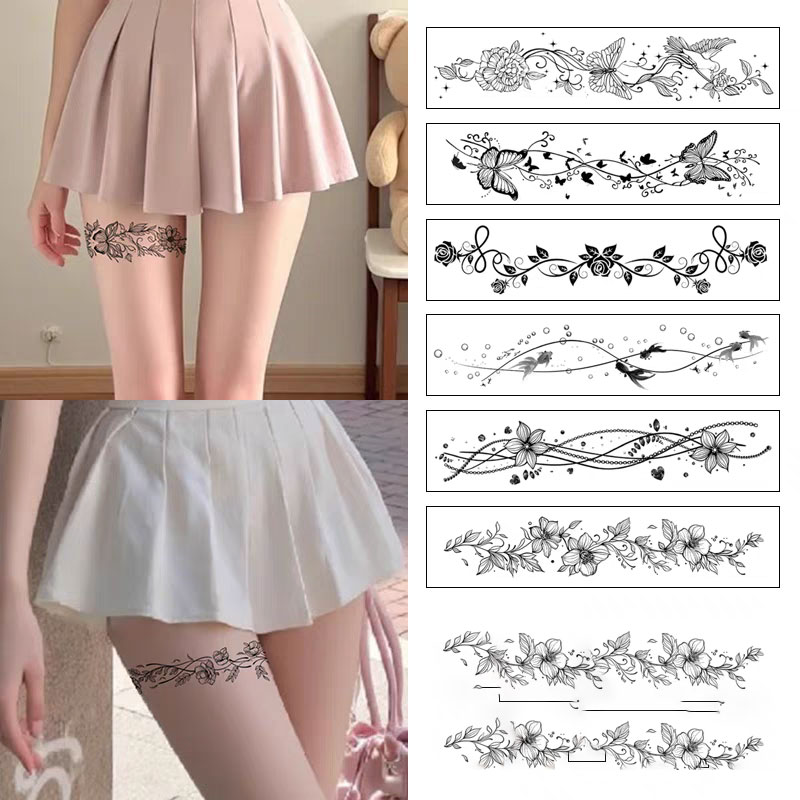 temporary henna tattoos