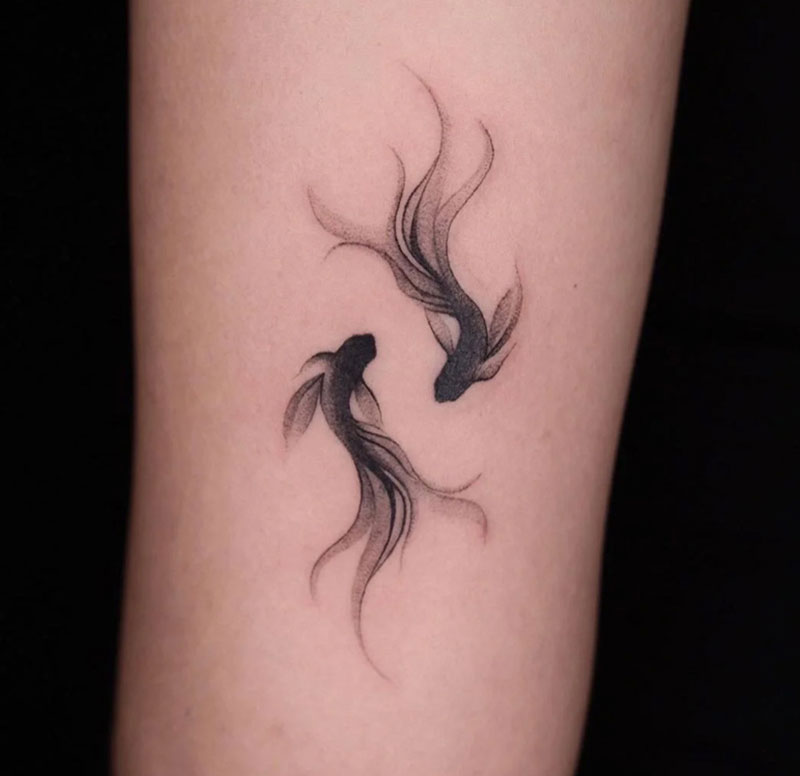 Tatoeage Yin Yang