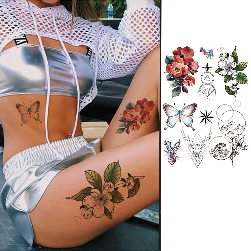 Thigh Tattoos Women Flowers​