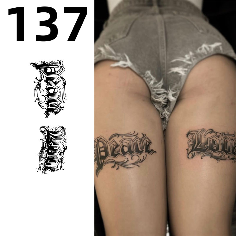 quotes on thigh tattoos
