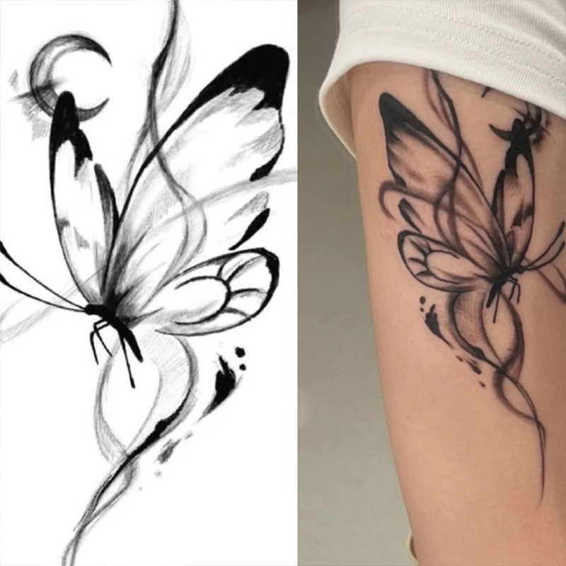 Side And Thigh Tattoos For Women