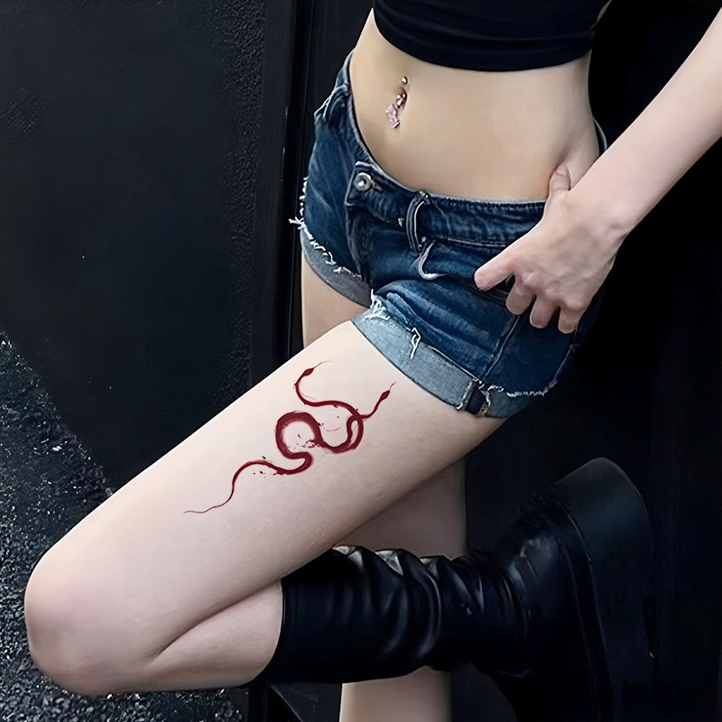 Thigh Tattoo Designs Women