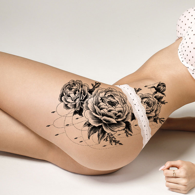 Unique Meaningful Thigh Tattoos