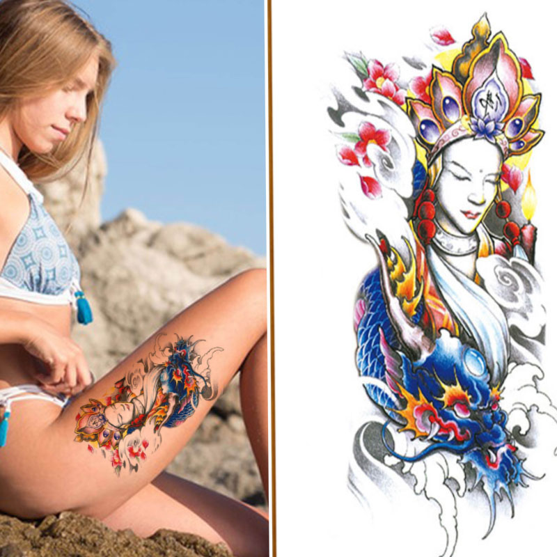 Dream Catcher Tattoo On Thigh