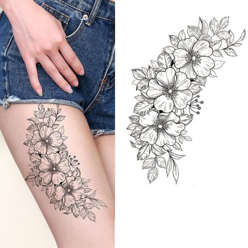 Thigh Tattoo Ideas For Women