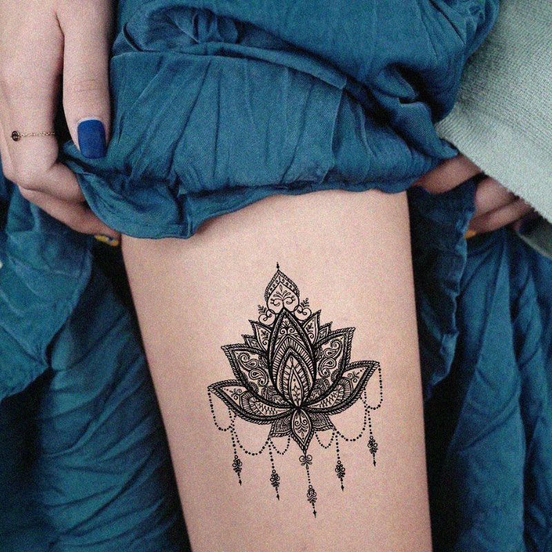 Leg Feminine Classy Thigh Tattoos