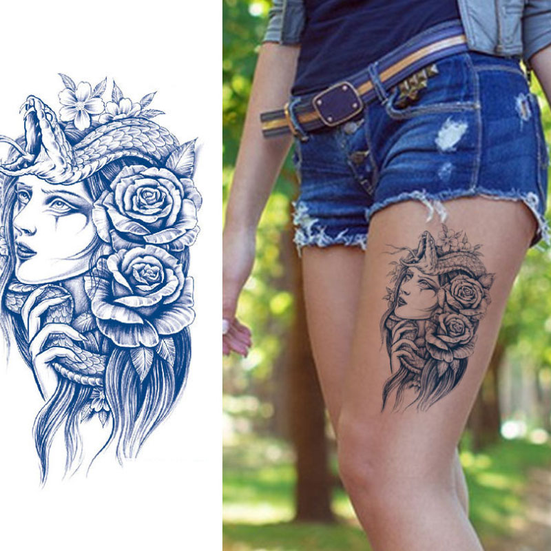 Meaningful Dream Catcher Tattoo On Thigh