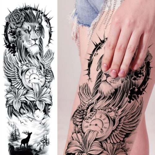 Unusual Thigh Tattoos
