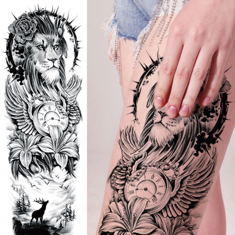 Unusual Thigh Tattoos